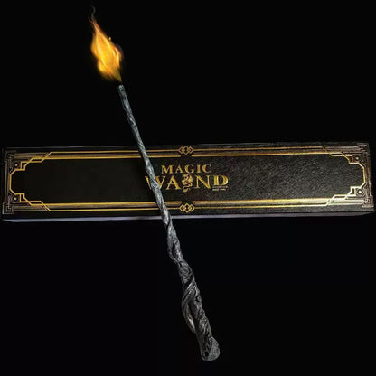 Harry Potter Fire-Breathing Magic Wand | Rechargeable Cosplay Prop with Gift Box